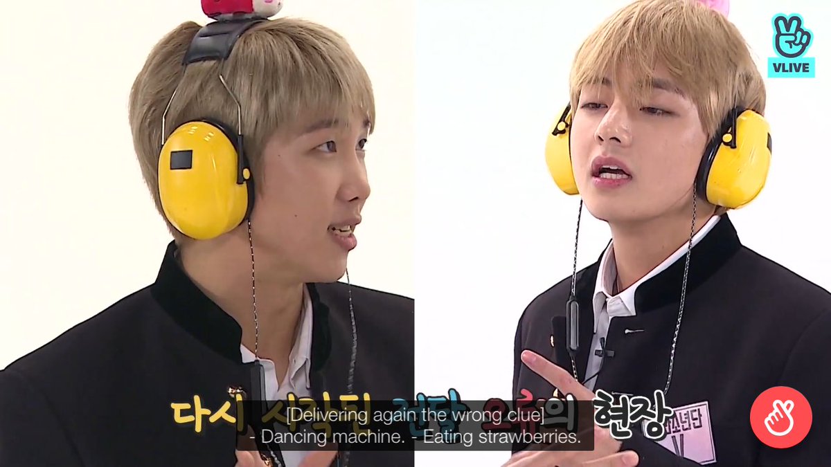 Bonus moment when Jin didn't manage to get the exact word correct but was still able to extract half the original word from the mangled clue at the end