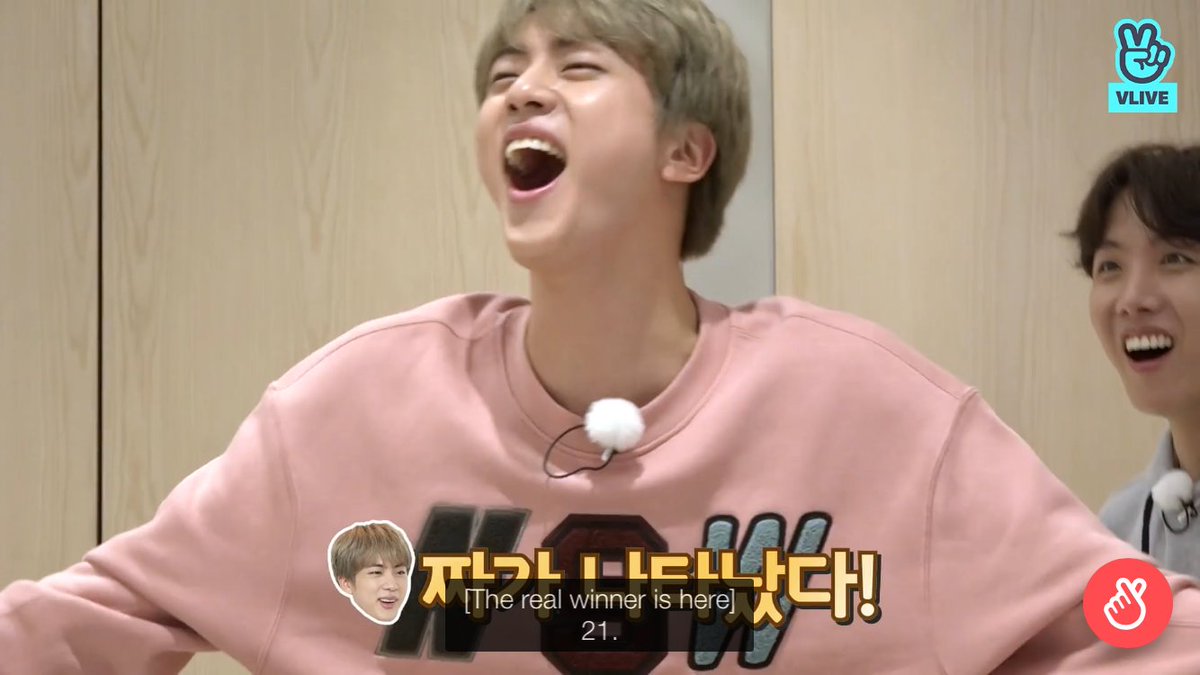 making a plan to give his hearts to someone else before inverting the rules so that the one with the least hearts won, and of course collecting the most hearts. Whichever way the game turned out, Jin would've come out on top.
