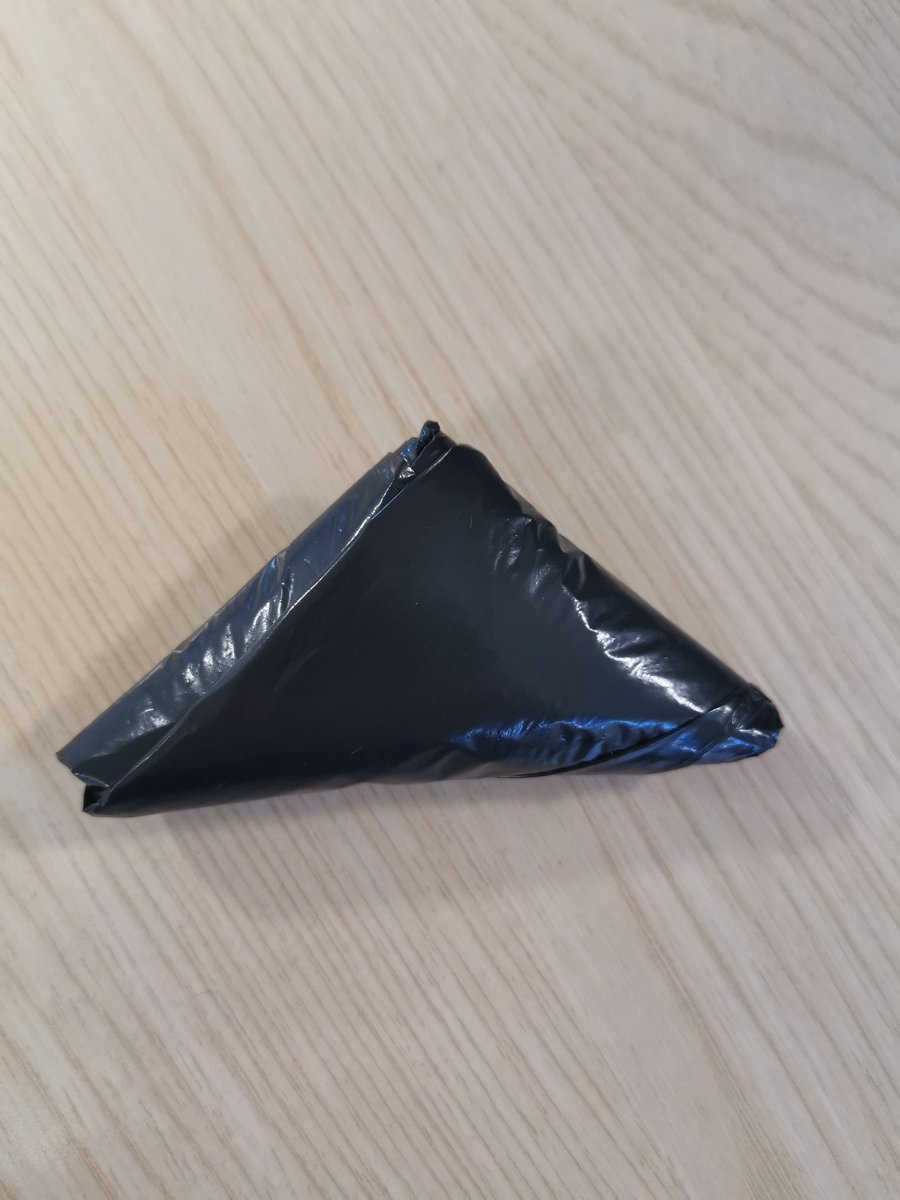 SarahDrumm82's tweet photo. Infection control lesson #101, how to fold bin bags for easy/neat distribution to staff #doublebagging #InfectionControl #wastemanagement @catheri54707166 @NReablement #PPEpacks https://t.co/nNg3FVMAps