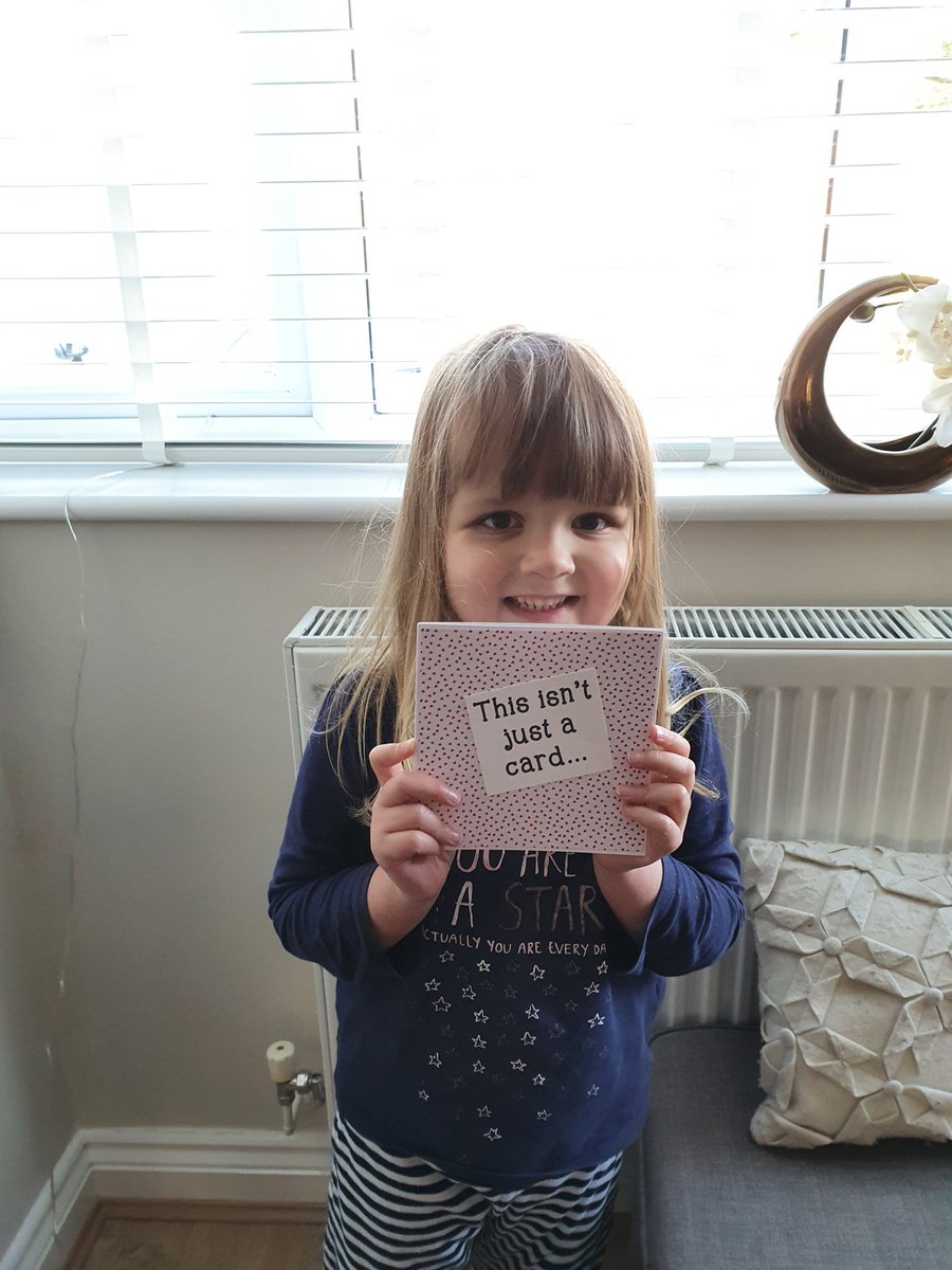 VictoriaBindin2's tweet photo. @CaegarwPriSch so excited to receive this in the post this morning. Thanks Mrs R she's going to keep it for ever and ever! https://t.co/CSAlqwjFHJ