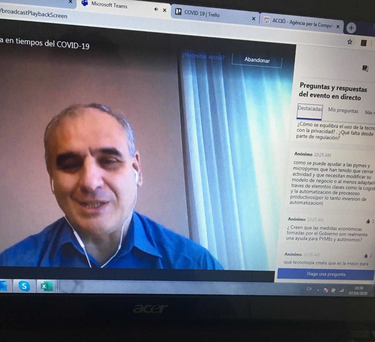 mgoretti_sa's tweet photo. ‘La situació actual incorpora un tercer win win en les relacions. Guanyes tu, guanyo jo i el 3r guanya EL MÓN’ ⁦@carlosbarrabes⁩ gràcies ⁦@APDasociacion⁩ https://t.co/3HU9GflRns