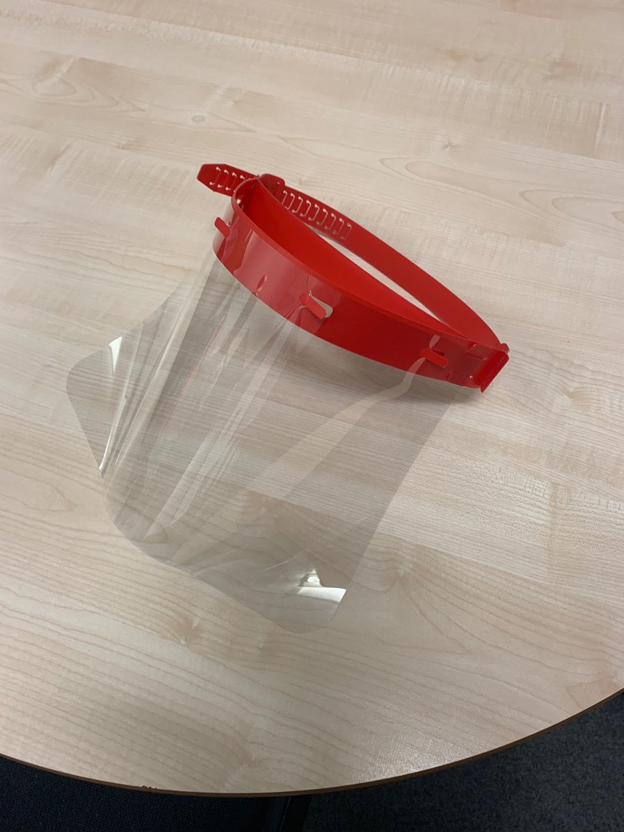 HansonAcademy's tweet photo. 200 visors were manufactured at Hanson in D&amp;T yesterday. 

100 have been posted to Manchester NHS and 100 are going to be delivered to Bradford NHS.

Today we are  manufacturing more for local care homes and Doctors surgeries. https://t.co/2g15p5W8K5