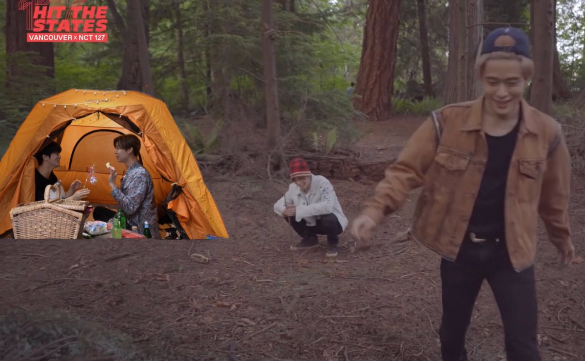 ในเต้นท์อ่ะ ออกมาช่วยกันหาฝืนหน่อย