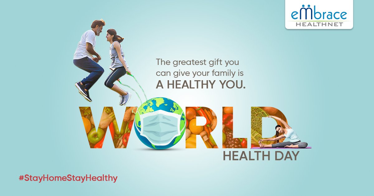 embrace_health_'s tweet photo. Having good health is the greatest wealth you can ever have.
Happy #WorldHealthDay. Stay Safe and Healthy.
#EmbraceHealthNet #StayHomeStayHealthy #WorldHealthDay2020 #Nepal https://t.co/zJ6GeF9vnK