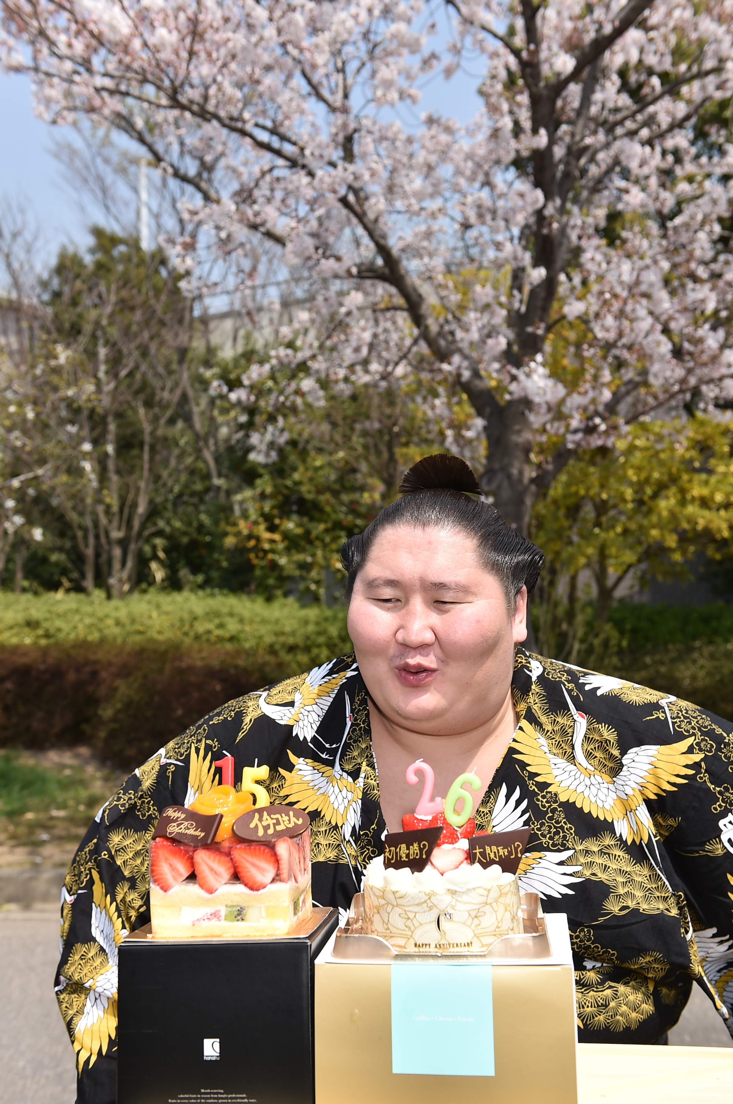 逸ノ城、27歳の誕生日! / X 逸ノ城、27歳の誕生日! / X