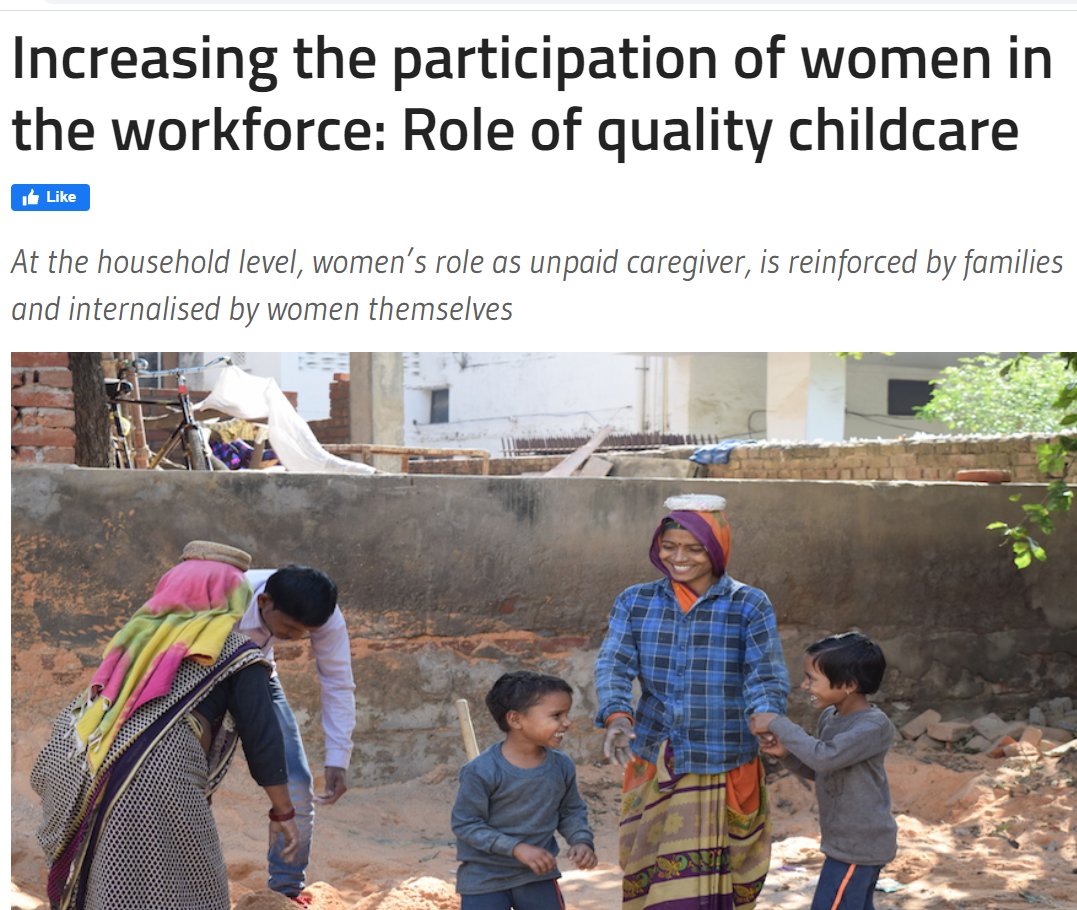 Do you agree that #unpaid #carework has significant repercussion, not only for #women’s socio-economic #empowerment but also for the country’s growth? Surabhi Chaturvedi brings you more @ bwwellbeingworld.businessworld.in/article/Increa… @BMGFIndia @unwomenindia @LEADatKrea @YaminiYaminina @sonamitra