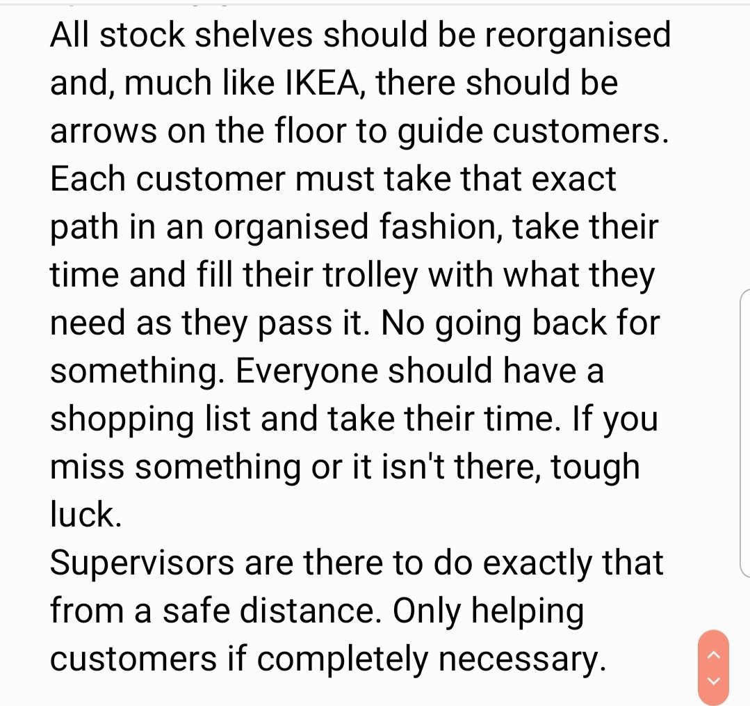 ashsollars's tweet photo. Can we implement these rules. NOW. Please?
#coronavirus #coronavirusuk
#StaySafe #FrontLineHeroes

@Tesco @asda @sainsburys @Morrisons @AldiUK @LidlGB @waitrose @marksandspencer @IcelandFoods 
And anywhere else. https://t.co/nGeLvHMQYW