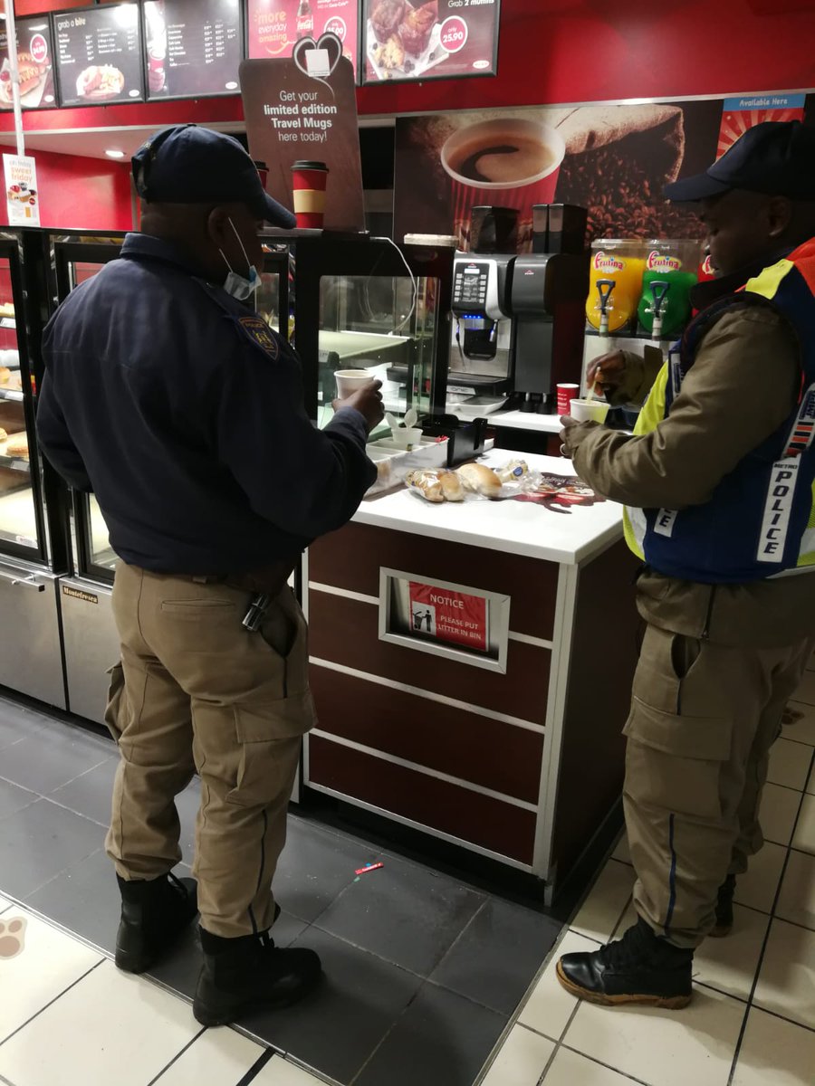 bp_SouthAfrica's tweet photo. Keeping our heroes going with some Wild Bean Café coffee at BP Kensingnton.  #BPSalutesYou https://t.co/N3cDsY6DxL