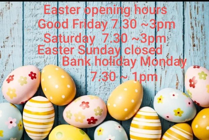 Our Easter opening times.. #butchersjoint #cromer #staysafe