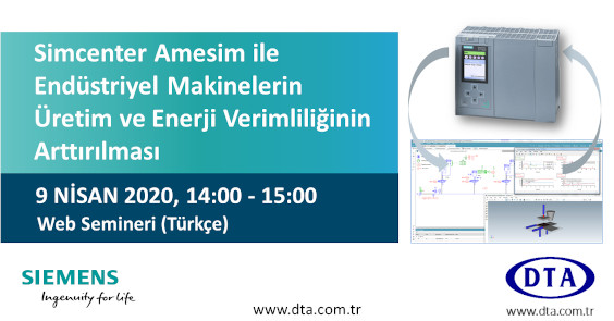 DTA_Muhendislik's tweet photo. 09 Nisan perşembe saat 14:00 de gerçekleştirceğimiz "#Simcenter #Amesim ile Endüstriyel Makinelerin Üretim ve Enerji Verimliliğinin Arttırılması" web seminerine ücretsiz kayıt yaptırabilirsiniz. https://t.co/Z14vyd7zFf https://t.co/wwMAat5KAX