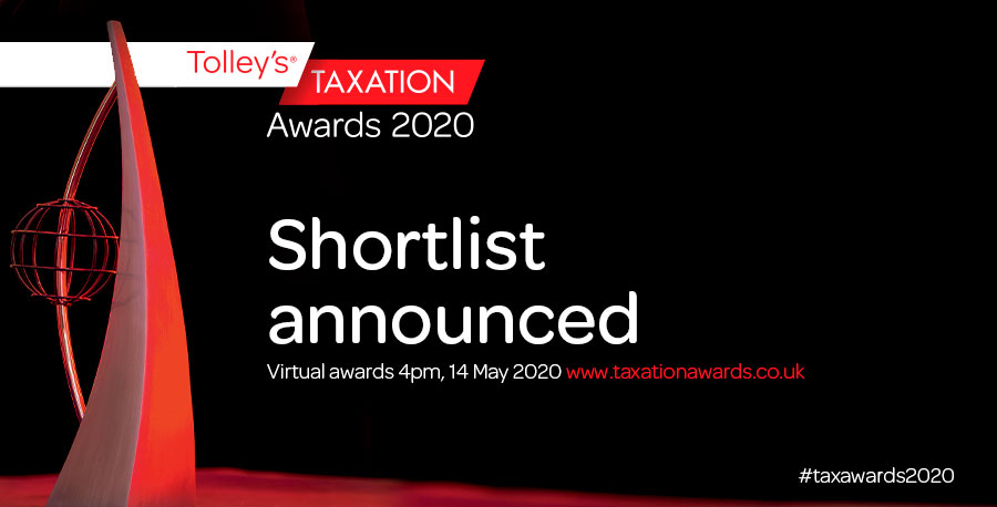 TolleyTax's tweet photo. We are delighted to announce the shortlist for the 2020 Taxation Awards, congratulations to the finalists! Due to the current crisis we will be unable to put on our usual ceremony but we will be announcing the winners at a virtual awards on 14th May. https://t.co/lrNobIrk8j https://t.co/eYgD5vn0v5