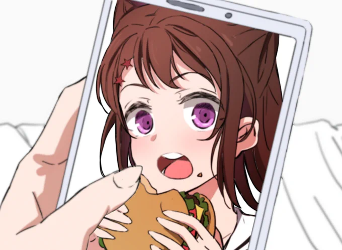 んあ?!誰のスマホでしょう!? 