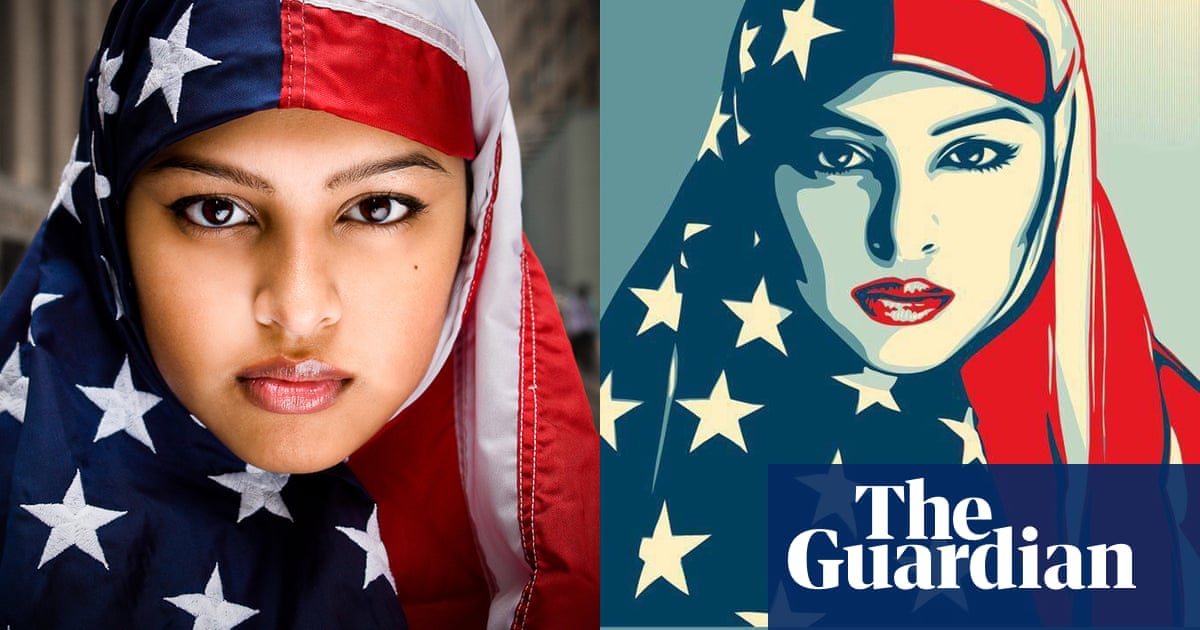 mlove2985's tweet photo. Now is the end of time ... In 1314, Mohammad Reza Shah passed the Hijab Discovery Act in Iran. 85 years later, the President of the United States encourages women in his country to wear the hijab. the earth is round. https://t.co/j9VLyDTrzc