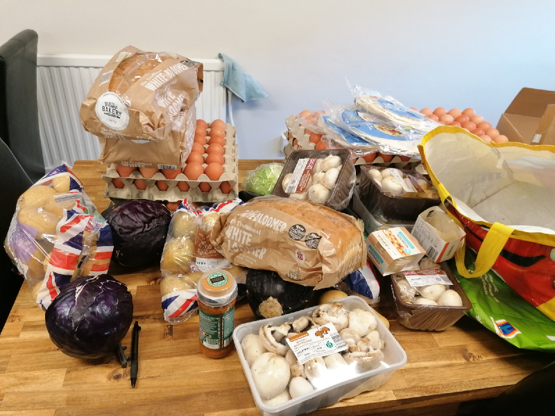 RiversideUK's tweet photo. Huge thanks to staff at Wilson Carlisle House, our supported housing service in Manchester, who are busy cooking meals for residents during the coronavirus pandemic so social distancing is adhered to.
Thank you to organisations who have donated food. #endinghomelesstogether https://t.co/cS2pF7gxhP
