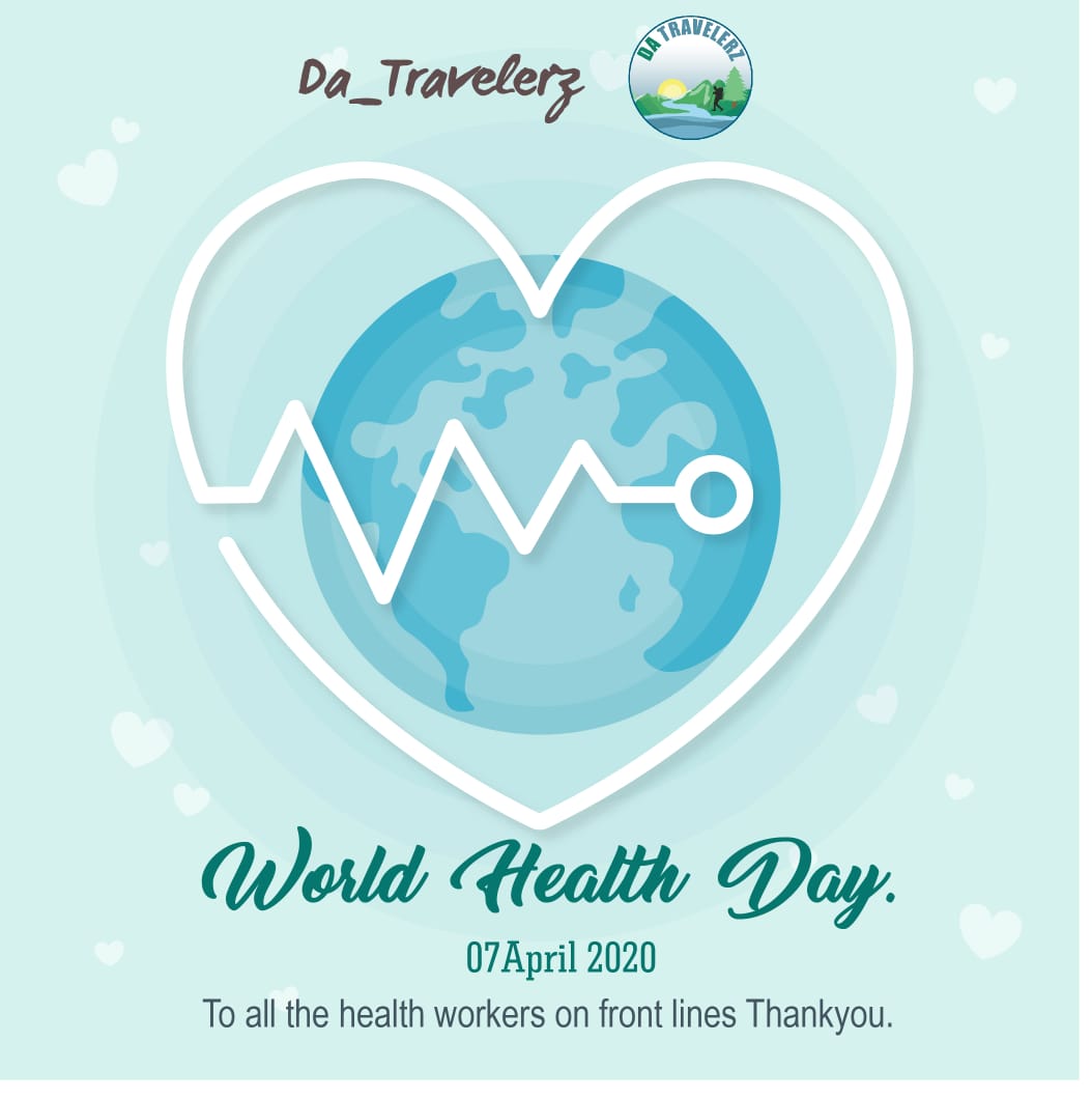 DaTravelerz's tweet photo. Our deepest gratitude and salute to all health saviors who are selflessly serving our nation.
Stay Home, Stay Healthy &amp; Stay Safe!

#WorldHealthDay https://t.co/iWWC3RyIia