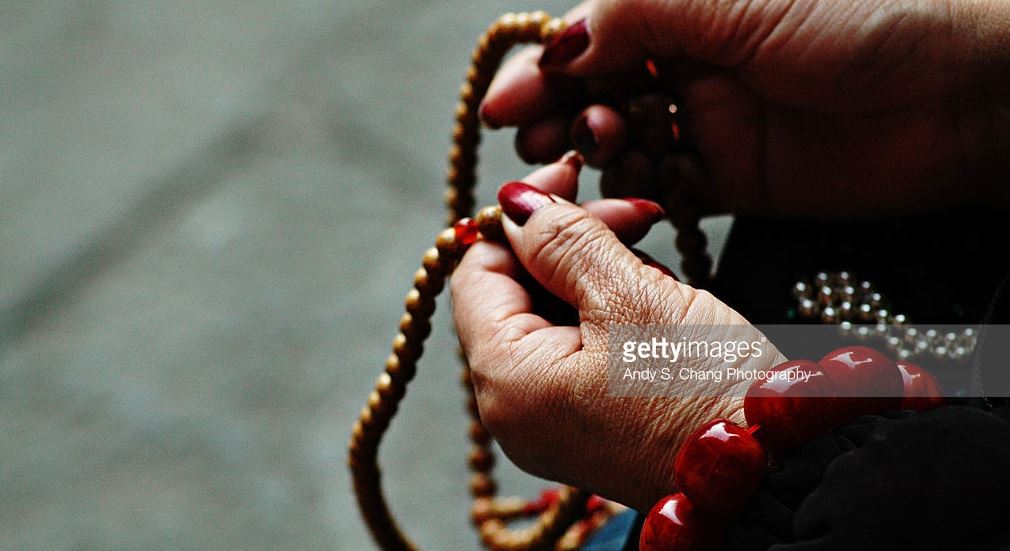 108 in Chinese cultureIn China, the Taoists and the Buddhists use a 108 bead mala known as su-chu. This mala or sacred string has three dividing beads so that the string is divided into three parts, each containing 36 beads each.