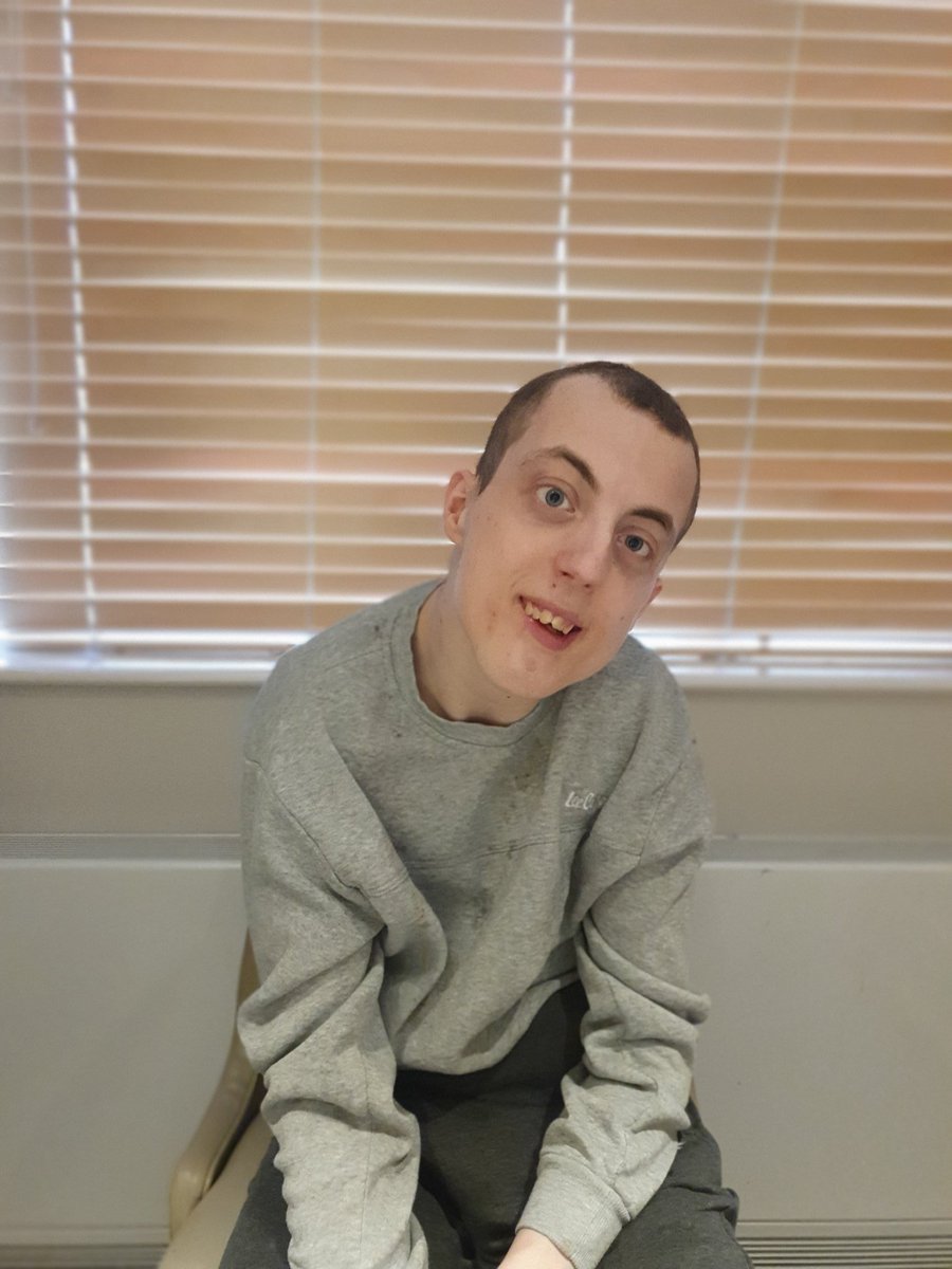 Cascade_Cohen's tweet photo. Carl wanted a spruce up today so asked Sam to trim his beard, eyebrows and his hair... we aren't sure who is braver but the result looks pretty good!! #samthebarber #haircut #springspruceup #freshtrim #enablenotlable #personcenteredcare #autismaware https://t.co/WlnJNWiQ3G