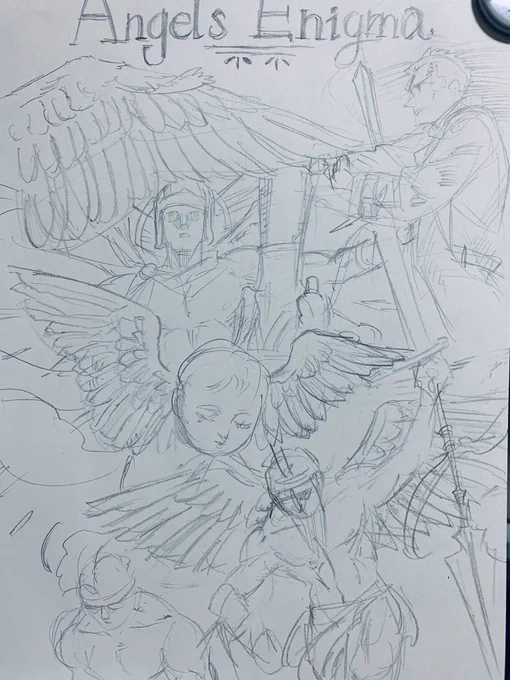 落書きが4枚貯まったらまとめる技です。 