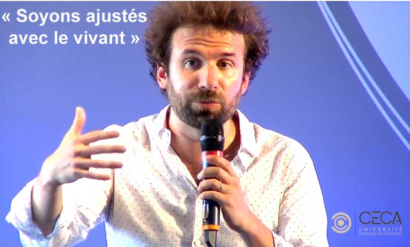 Pendant cette période inédite, le CECA vous propose de voir ou de revoir des conférenciers inspirants, cette semaine <a href="/cdion/">Celine Dion</a> Cyril Dion « Soyons ajustés avec le vivant » c'est ici : ceca.asso.fr