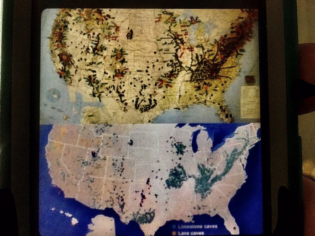 Missing Persons Map Vs Caves