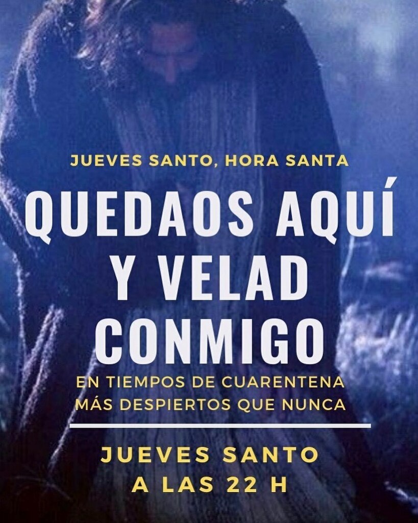 ParroquiaFuente's tweet photo. El próximo jueves vamos a hacer un turno de adoración presencial (máximo 4 personas por hora) y otro turno virtual (toda la noche por youtube). Para apuntarse tenéis estos enlaces: 🔹Presencialmente https://t.co/fU7LYAaRCH 🔸Virtualmente … https://t.co/4w0uh91vwf https://t.co/zp55DObRf6