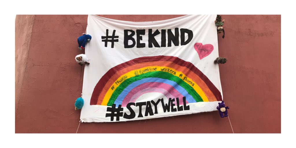 ctlikessport's tweet photo. An unknown artist/s thanking health care workers and reminding us to #bekind and #staywell 🙌
I ❤️ where I live, THANKS to everyone in our community for ALL that you’re doing xx
@CityofDarebin @NthnLeader @MPSNorthcote
 #staysafe #communitymatters https://t.co/WUg0rAuE9i