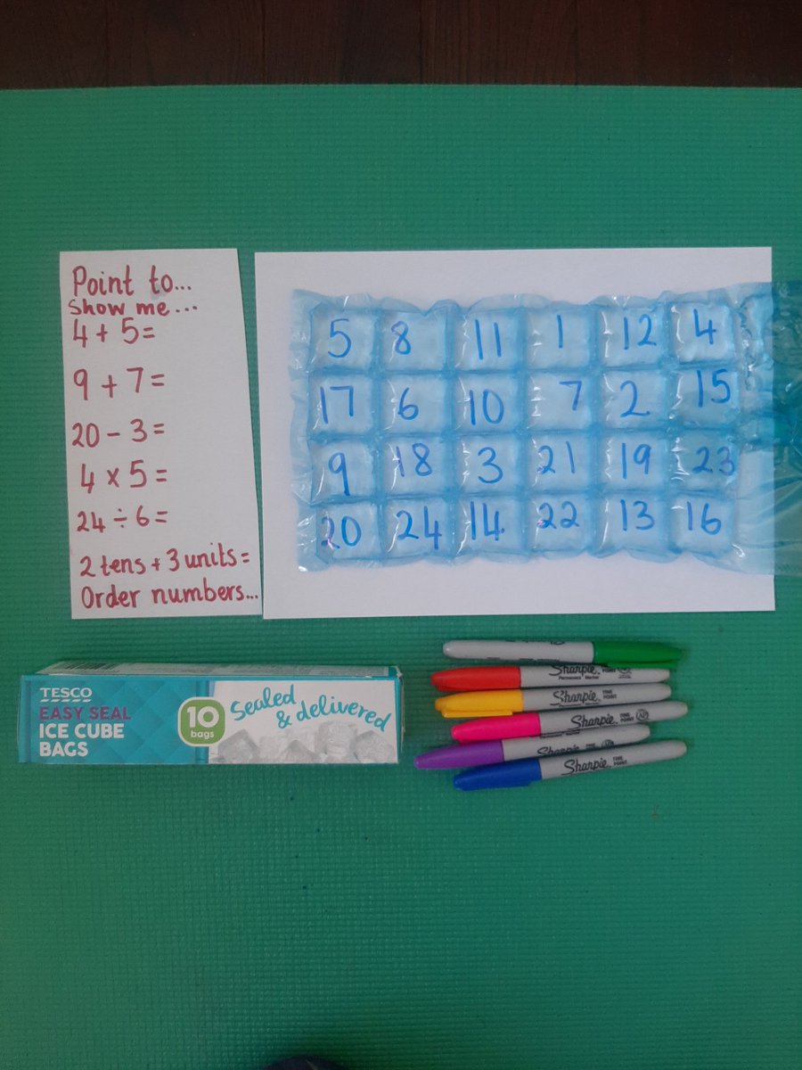 AsdStation's tweet photo. Simple sensory play using ice cube bags to encourage communication, language, phonics, maths, reading and so much more. Check out more pics and videos on my Instagram page @ASDcreationstation https://t.co/HHsUL52pTA