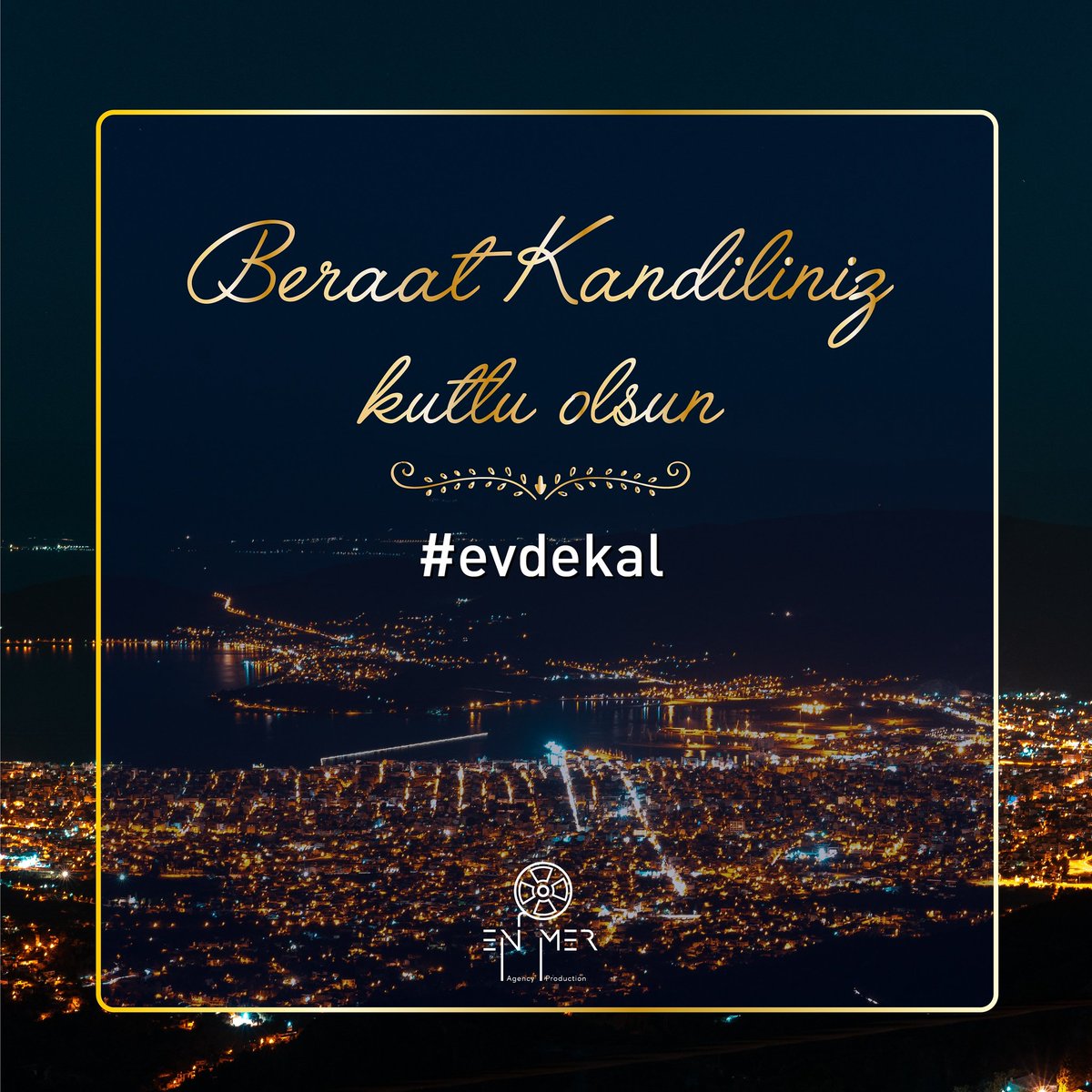 Beraat Kandiliniz Kutlu Olsun..
Tüm Dünya'ya şifa dileriz.
#beraatkandili #EvdeKal #EvdeHayatVar #enmer #enmerproduction #HayırlıKandiller