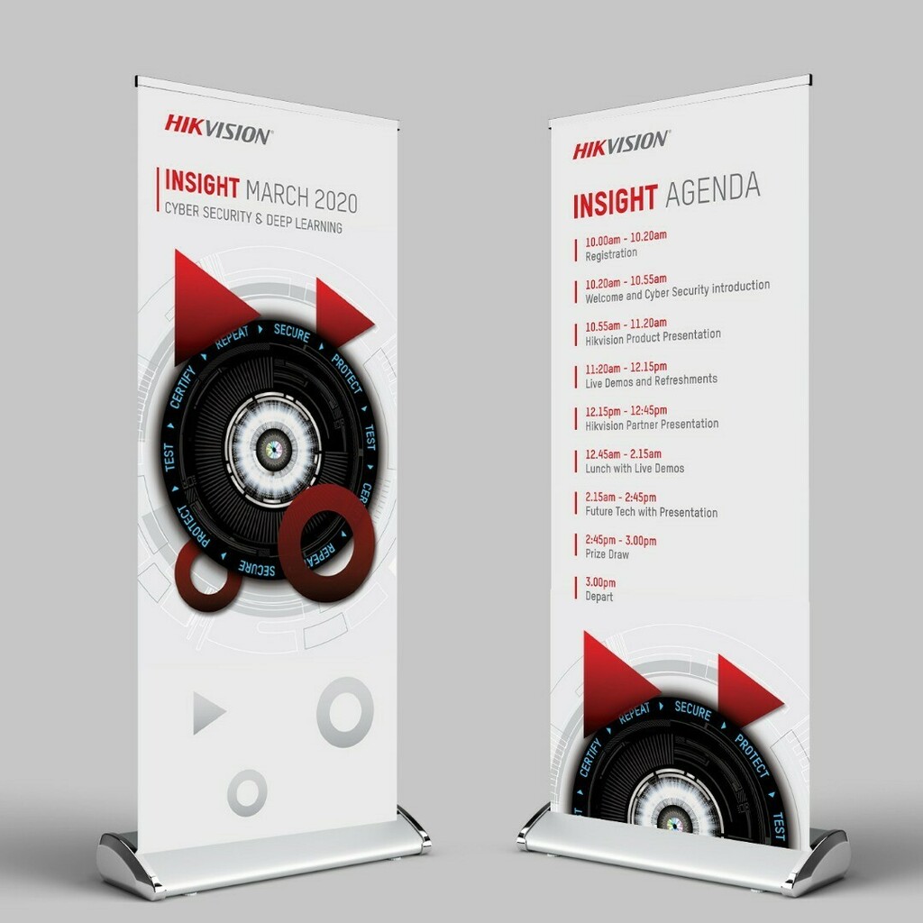 JorvikDesign's tweet photo. A couple of the banners delivered to Hikvision for their Roadshow.

#rollerbanners #yorkbusinesses #graphicdesignyork #designyorkshire #yorkshiredesigner  https://t.co/hBI7l0IXOF https://t.co/ckdMXpI4Ap