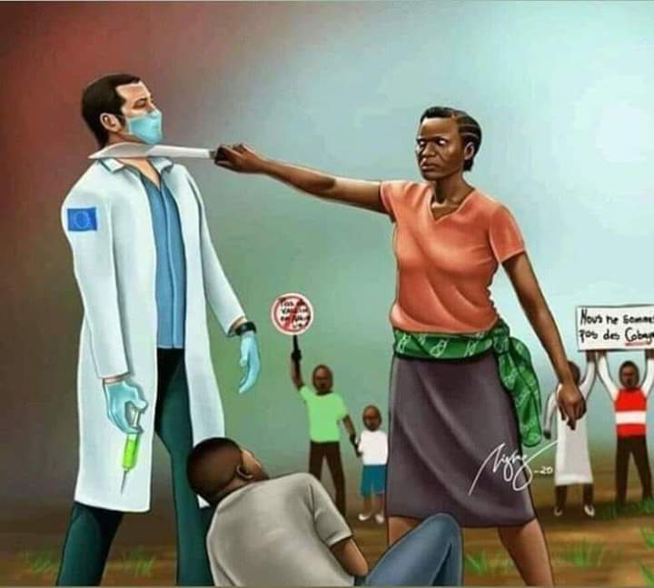 KyngAsan's tweet photo. African is not a Laboratory.
#ThisArt speaks volume.
#StaySafeStayHome
#StaySafeAfrica
#StaySafeSSD https://t.co/4dclFBOAAe