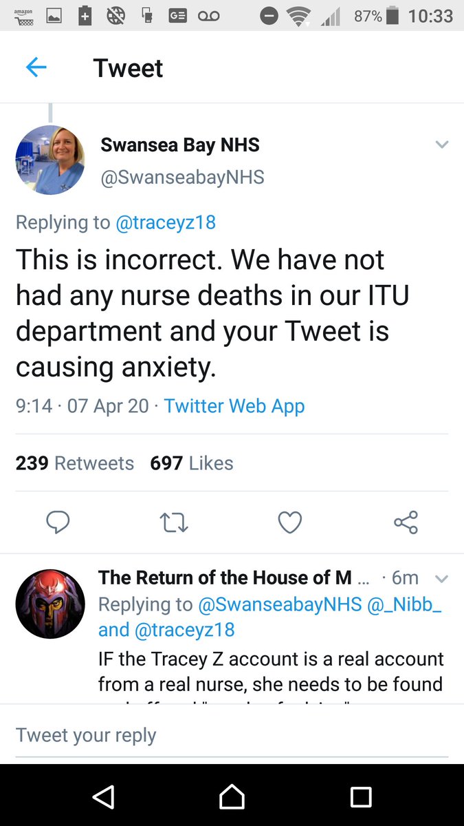 Take tweets with a pinch of salt from unverified 'medical staff' This is a Labour Party propaganda attack. Watch how this Labour shill was caught out by an NHS official account. #NHS
