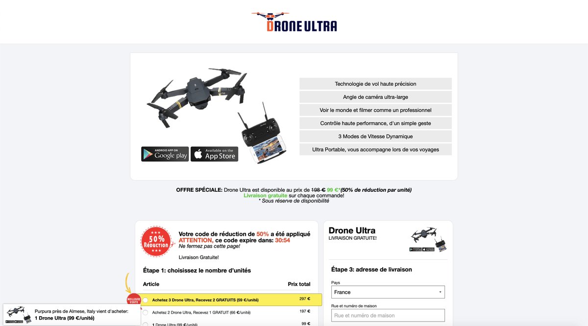I'm not really surprised. Adscom Ltd also sell low quality drone on gadgethqs[.]com