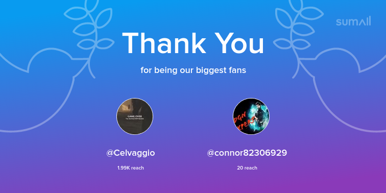 v2_inactive's tweet photo. Our biggest fans this week: Celvaggio, connor82306929. Thank you! via https://t.co/3ewbjttcRf https://t.co/lOL08ZFqdK