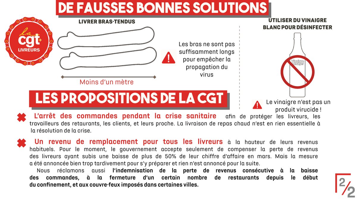 Livreurs CGT tweet media