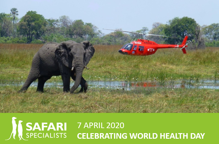 It's #WorldHealthDay! Join us in saluting doctors and nurses across the world tackling #covid-19 and our very own #Okavango Air Rescue in #Botswana for providing year-round medical evacuation services - thank you! #WorldHealthDay2020 #traveltuesday