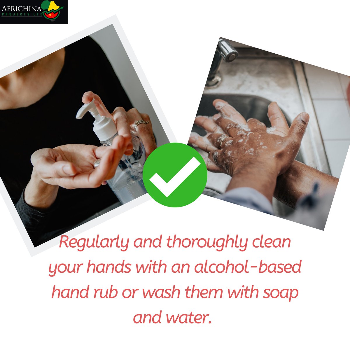 AFRICHINAPROJCT's tweet photo. With the  news of the Coronavirus Pandemic it is important we stay cautious always. Here are some preventive measures to help Contain Coronavirus. 
#COVID19 #StayHomeSaveLives #BeResposible #AfriChina #Africa #China #AfriChinaProjectsCares https://t.co/ercI8UyeDX