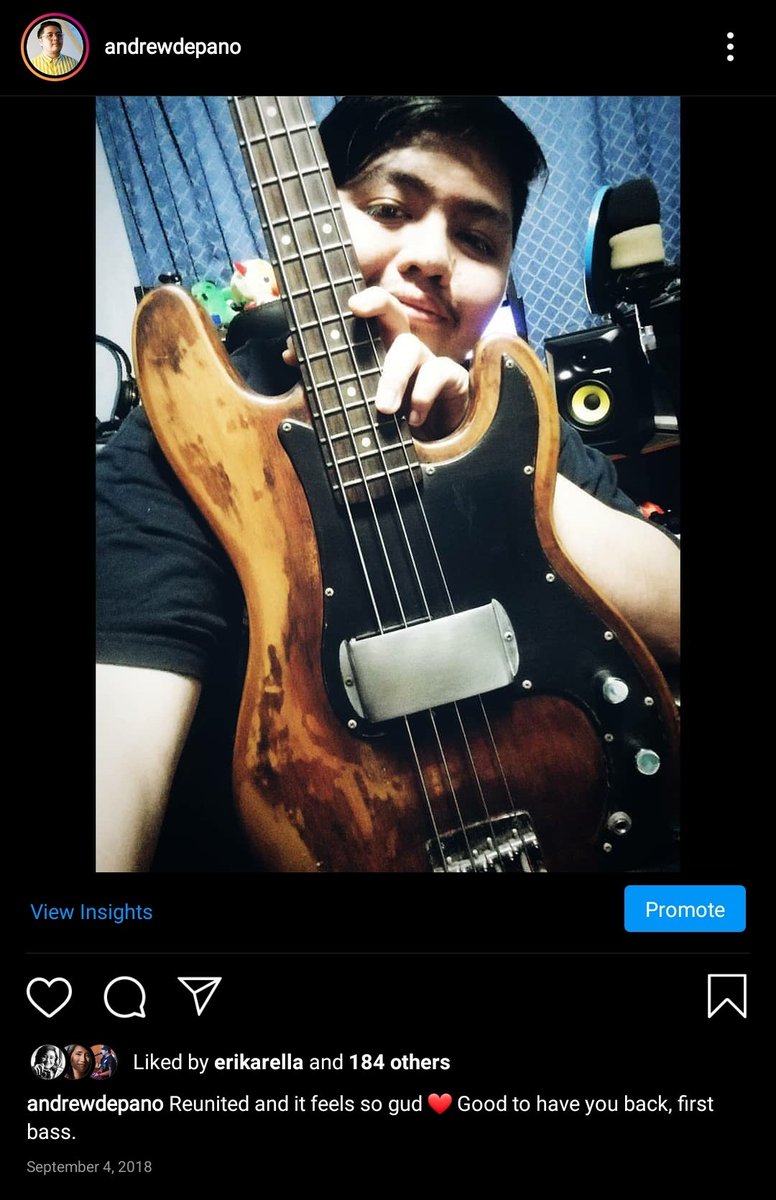 But ayun, I'm marupok af and thankfully the guy I sold it to was willing to let me buy it back. So I was reunited with it a solid year later. I ended up selling the more high end bass to keep only this one in my arsenal.