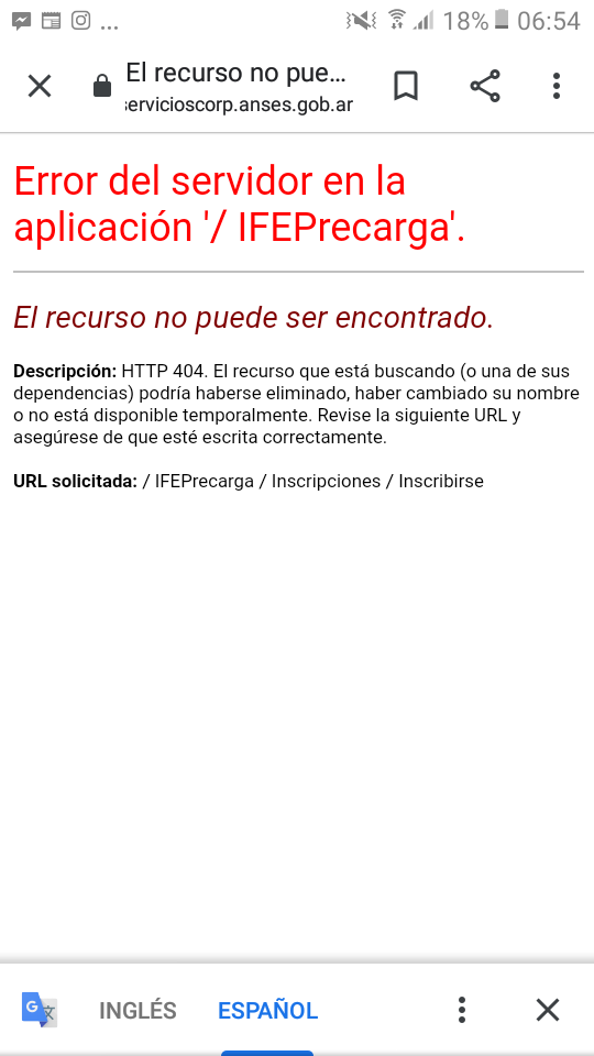 Carolin97793542's tweet photo. @ansesgob A alguien  le ha salido esto? Es imposible consultar!!! Deberia ser automatico el pago sin tantas vueltas! Si ya tienen los datos x Dios https://t.co/ltVo9doEpm