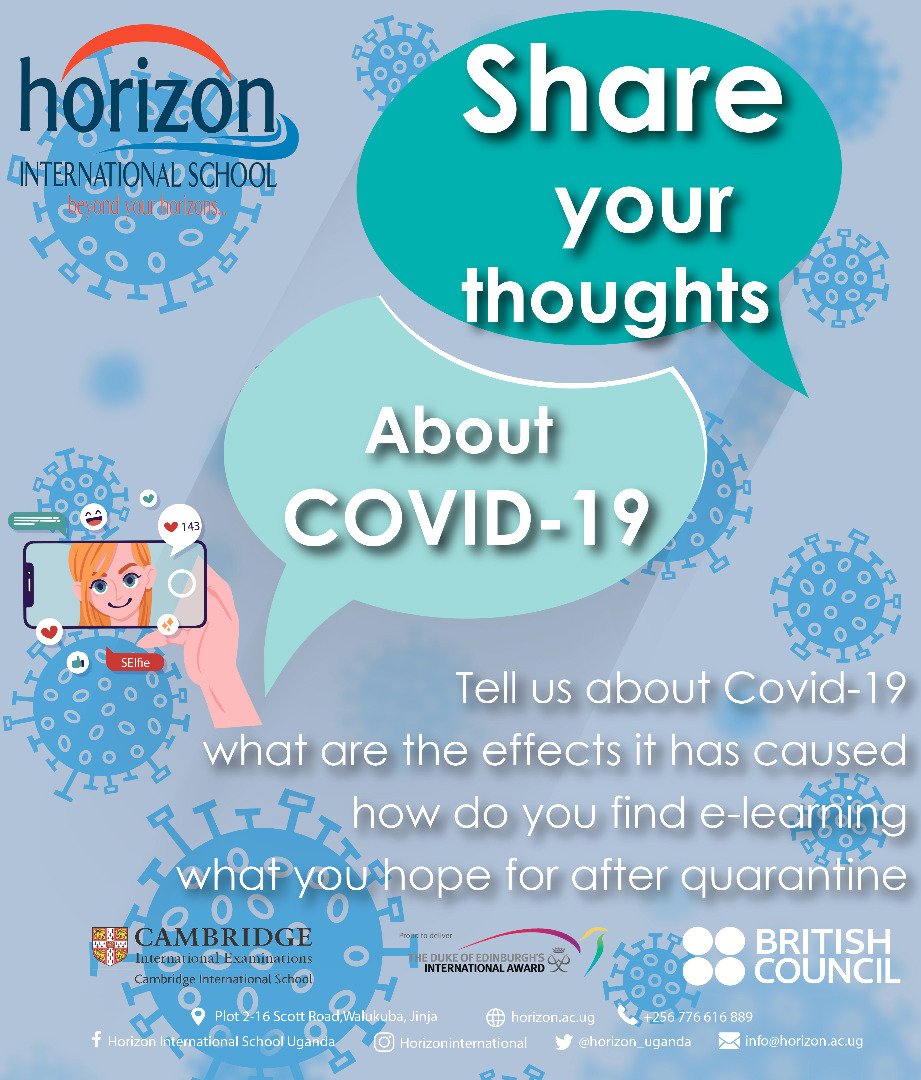 Greetings all. The current situation regarding #COVID19UG is affecting us all and we are all in this together. We would like to hear from you about the challenges it is posing, how you are adapting and your hopes for when normality returns. #HorizonCares #ChooseHorizon.