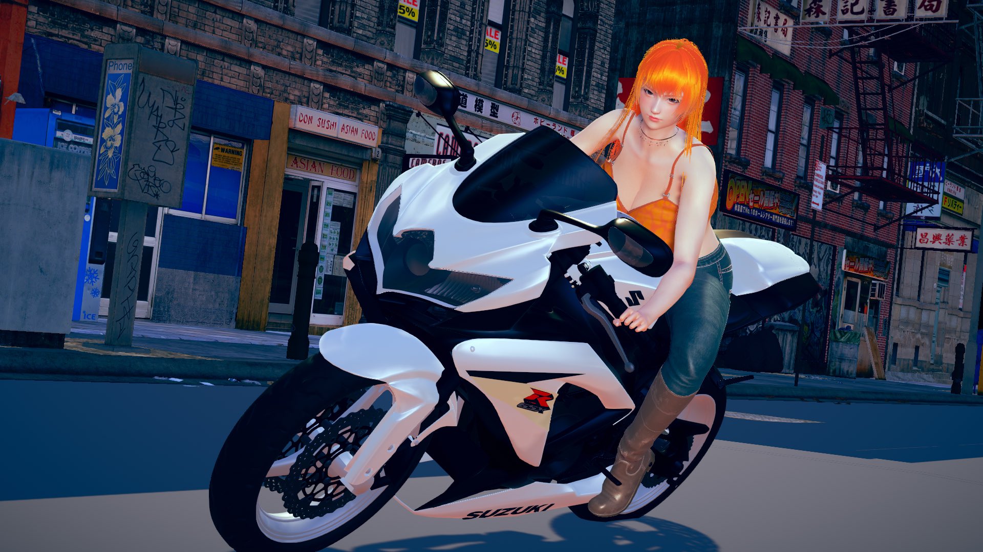 Shenmue Forever You Must Be Japanese Watch Out Here In Hong Kong You Can Easily Get Run Over Joy Meeting Ryo Stunning Shenmue Digital Art By Bryan On Pixiv Source