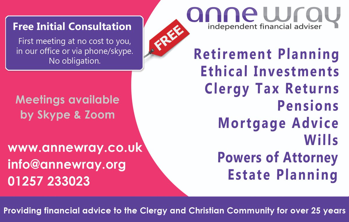 During these difficult times, the Anne Wray Team are still available to help you plan for the future 😊