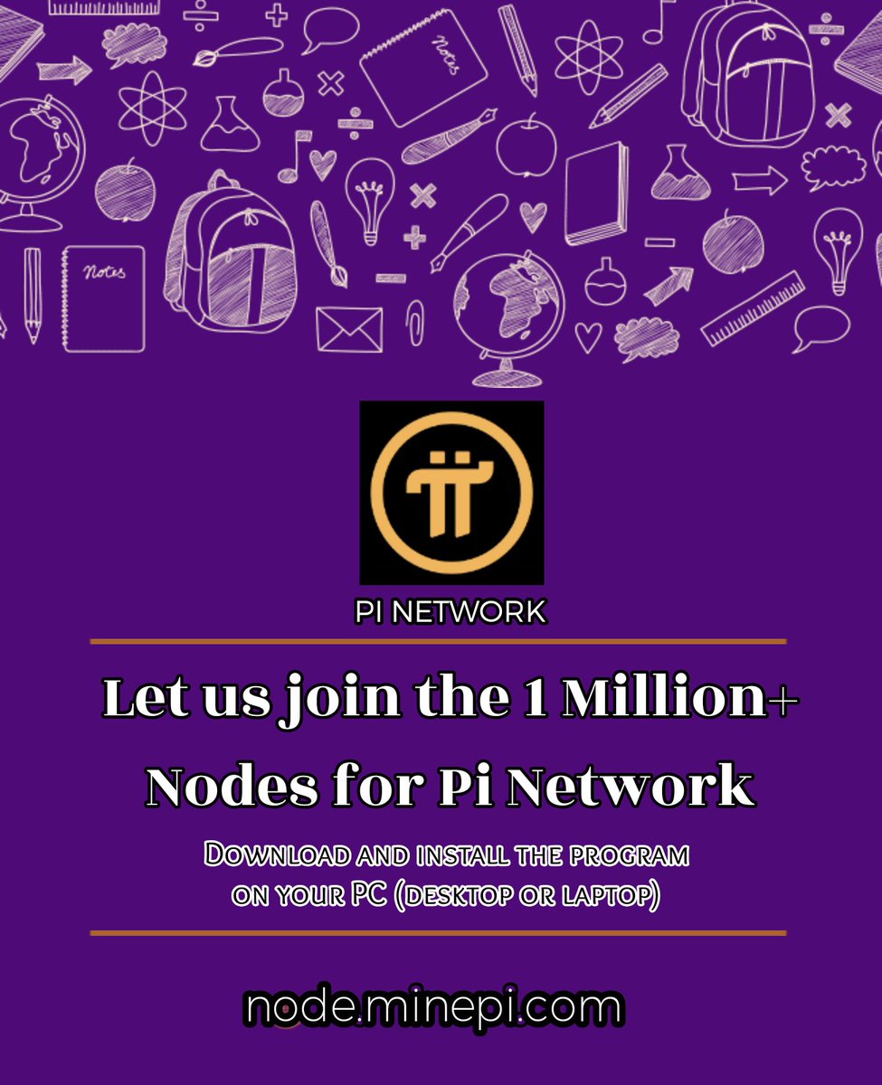 amantelnar3572's tweet photo. We can make 1Million Pi Node, Pioneers!
#Pi
#PiNetwork
#PiPhase2
@PiCoreTeam
@DrKokkalis
@vincemcp
@ces01013
@freepiman
@PiNetworkUSA
@pitgcc
@abs11281
@nicwang12
@PiColombia_Real
@pi_france
@MinePiCrypto
@pitgccph
@pitgccfr
@pitgccit
@AHiIBRNyobDqy01
@FROSTWIND15 https://t.co/V1cyUHWCDe