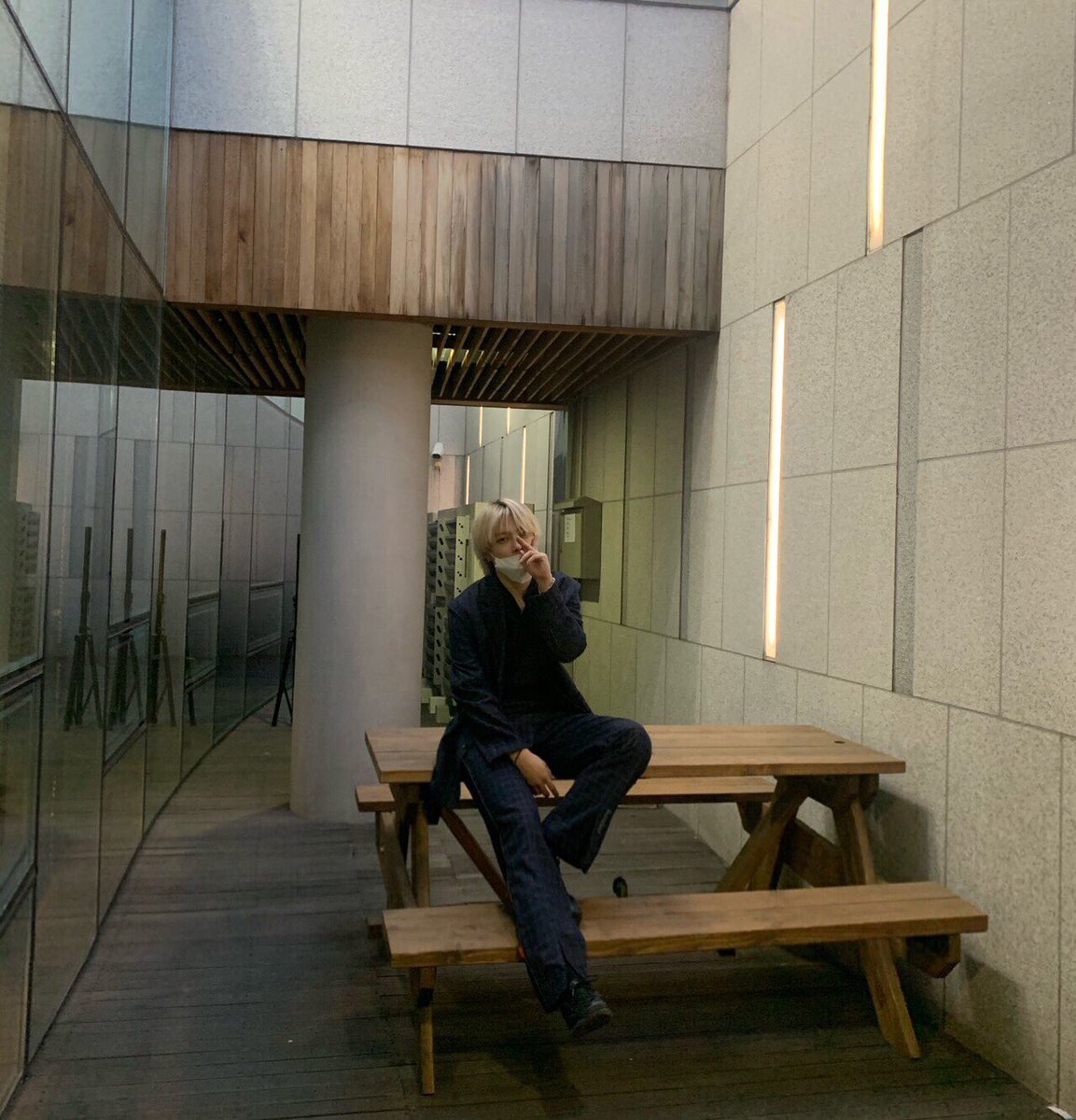 ATEEZofficial's tweet photo. [#홍중] 오늘 하루 마무리도 홍중이와😊
#ATEEZ #에이티즈 https://t.co/LVIZiV4Upu