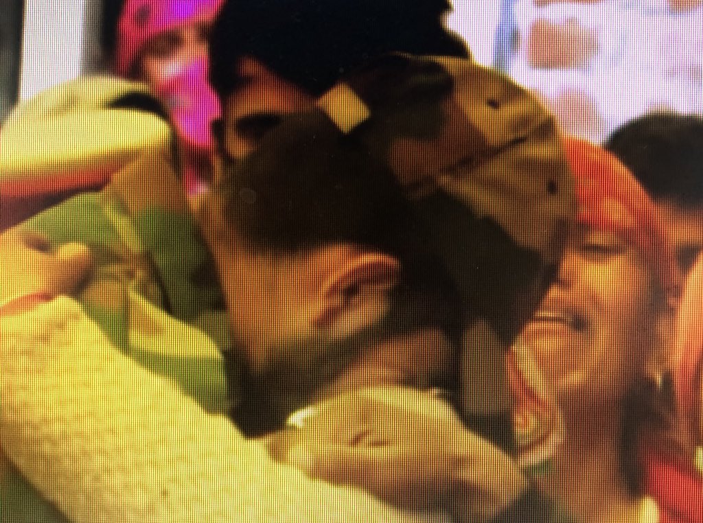 ShivAroor's tweet photo. Unspeakable sadness in this image. A Special Forces soldier hugs Paratrooper Bal Krishan’s mother in Bhuntar, Himachal Pradesh, ahead of the 4 Para SF warrior’s last rites. https://t.co/rPYlCyxFuR