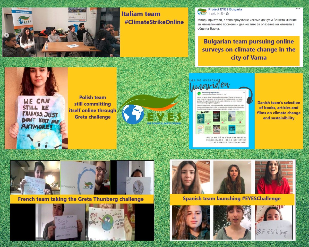 EYES Project on #ClimateChange - European overview - April 2020
<a href="/ErasmusEyes/">Project EYES Erasmus +</a>

<a href="/Ecoserveis/">Associació Ecoserveis Cultura Energètica</a>
 <a href="/granollers/">Granollers</a>
 <a href="/ALEC_Lyon/">ALEC Lyon</a>
, ANEA Napoli, EC Network, EUC Syd, UBBSLA, Polska Sieć Energie Cités