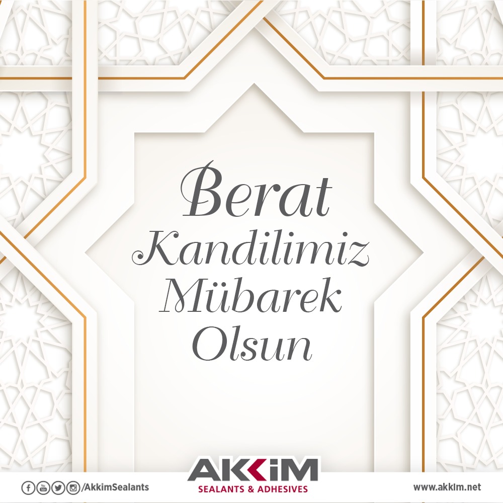 AkkimSealants's tweet photo. Berat Kandiliniz Mübarek Olsun
The Mid-Sha’ban Night
#akkim #berat #kandil #beratkandili #hayırlıkandiller #shaban #shabanmubarak #midshaban https://t.co/L68BcaSnC5