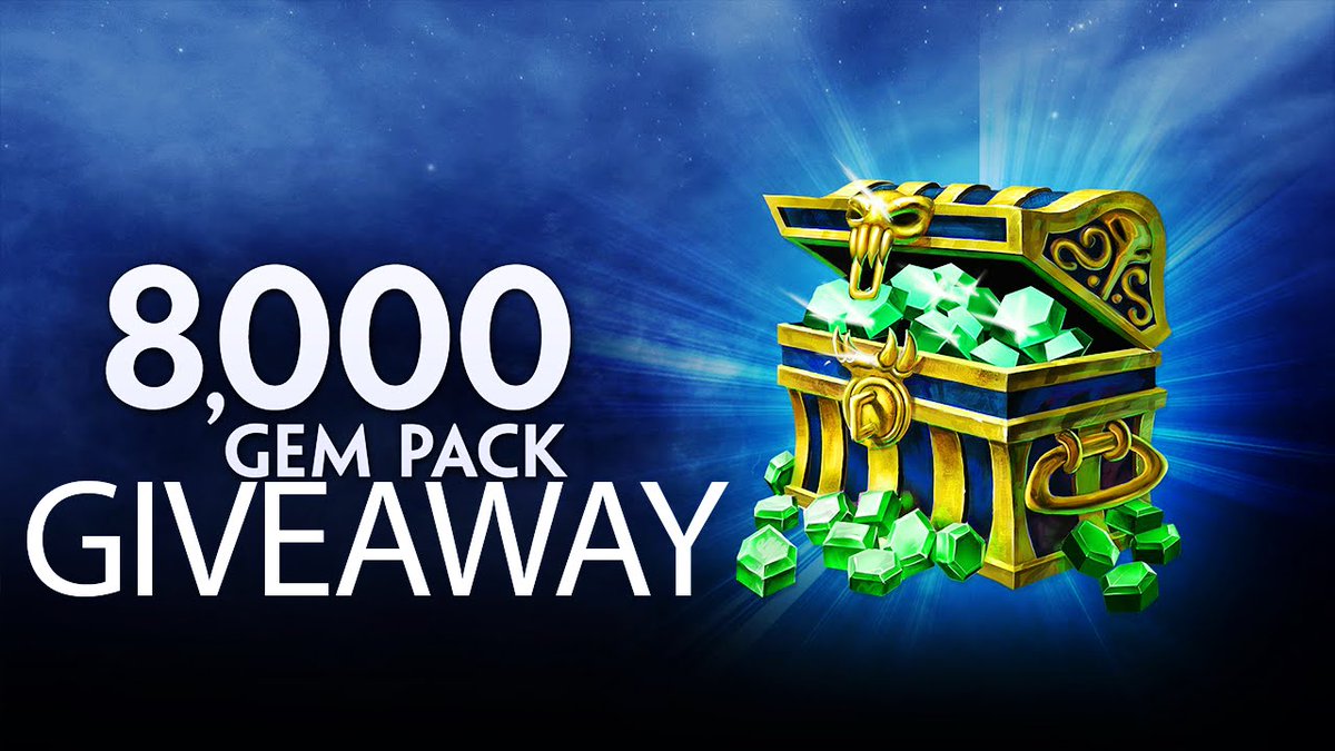 8000 GEMS GIVEAWAY

What's worse than being stuck at home because of a global pandemic? Not having cool skins on Smite

ENTER NOW

Just Follow and RT for a chance to win!

Winner chosen at random