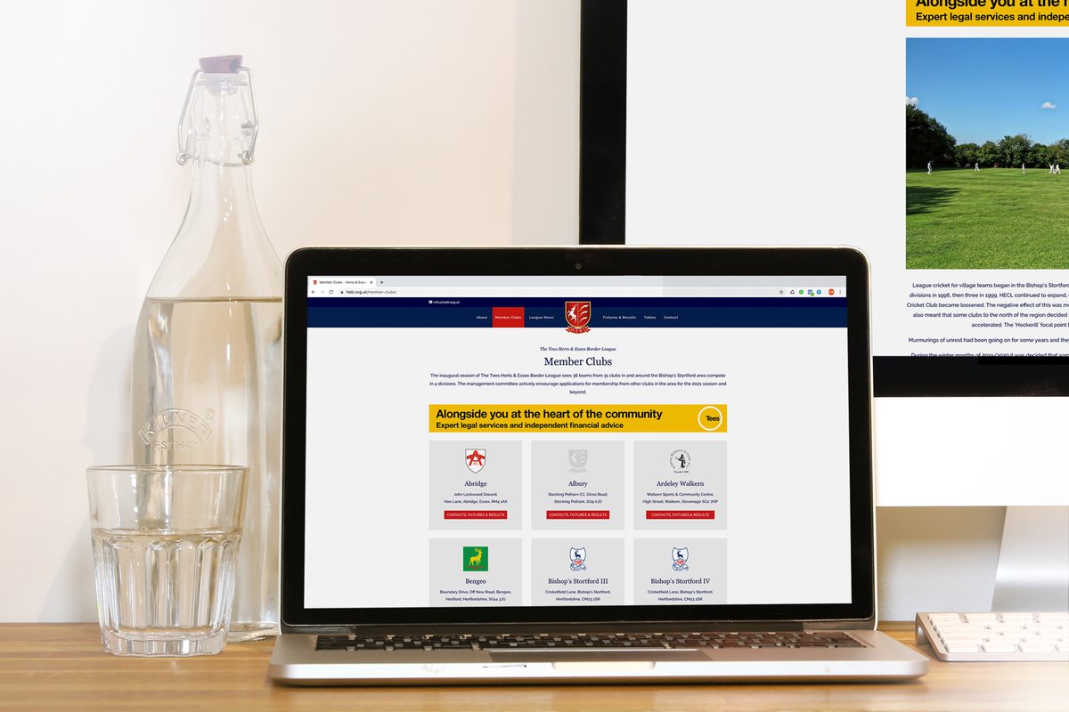 mwstudio_uk's tweet photo. The start of the #cricket season maybe delayed, but earlier this year we created the branding and built a bespoke #website for the new Herts &amp; Essex Border League. Online features include automated calendar/fixture feeds and online result submissions.

https://t.co/jadMFdCuKf https://t.co/c3lm2gcIt4