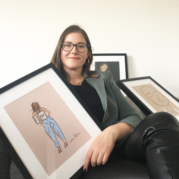 Retrouvez L'histoire de Clare Rose, illustratrice rennaise et sa première collaboration avec la boutique <a href="/Missuko/">colin macabinlar</a> à #saintmalo sur : mlle-adele.fr
#rennes #confinementjour22  #illustratrice #mode #restezchezvoustrophy #WorldHealthDay