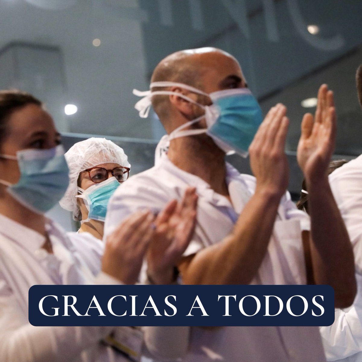 affidavitlaw's tweet photo. Hoy 7 de abril, #diamundialdelasalud, queremos aprovechar para dar las gracias a todo el personal sanitario por la enorme labor que estan realizando. Gracias a todos! 
#yomequedoencasa #quedateencasa #unidos #españa 
(Foto via Nacho Doce) https://t.co/ZkbqIVGX7V